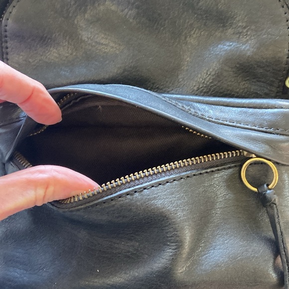 NWT Madewell Small Lorimer Backpack Black Leather - Picture 12 of 12